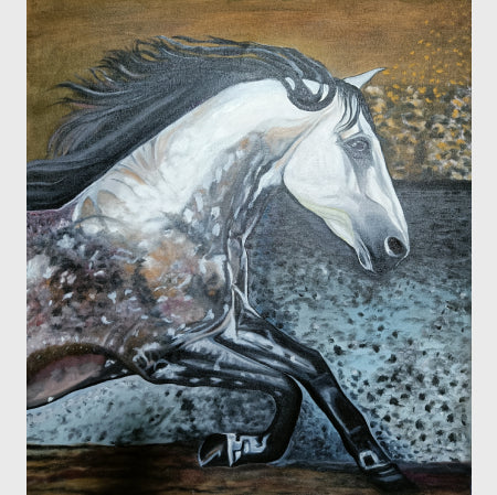 Horse Painting - The Force